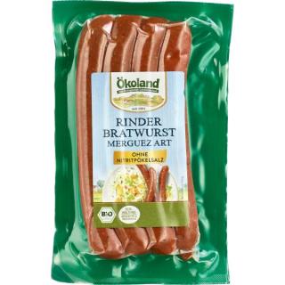 Rinder-Bratwurst Merguez Art (4 Stück)