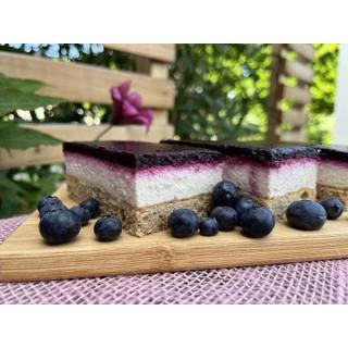 Blaubeer-Joghurtschnitte (4 Stück)
