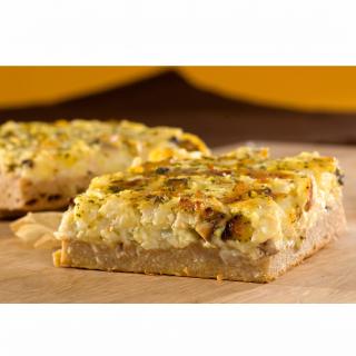 Zwiebelkuchen mit Räuchertofu (4 Stück)