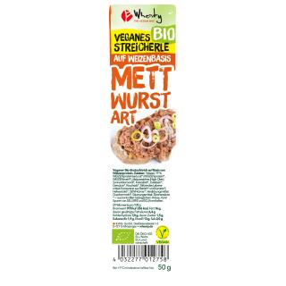 Veganes Streicherle Mettwurst Art