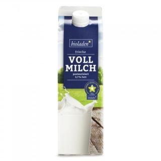 Frische Vollmilch 3,7% bioladen Tetra