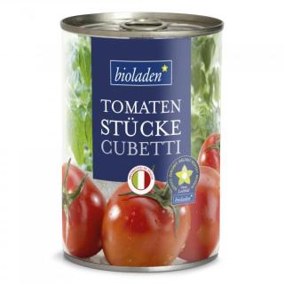 Cubetti geschälte Tomatenstücke