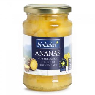 Ananas im Glas