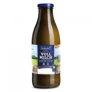 Demeter Vollmilch 3,8% Flasche