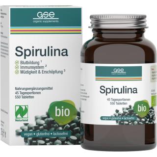 Spirulina 550 Tabletten