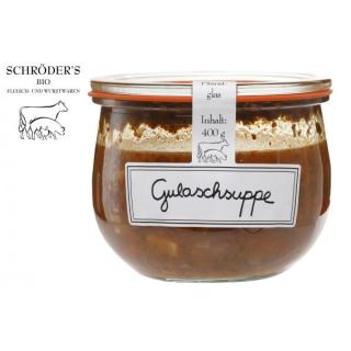 Gulaschsuppe Rind im Weck-Glas