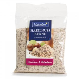 Haselnusskerne, gemahlen