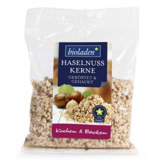 Haselnusskerne, geröstet & gehackt