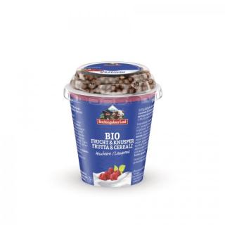 Joghurt Frucht Knusper Himbeer Schoko