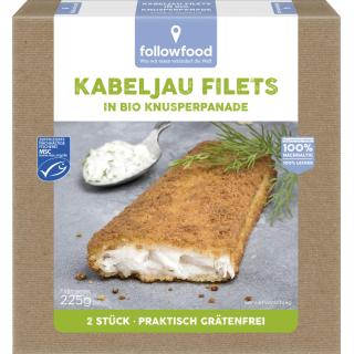 TK Kabeljau Filets paniert