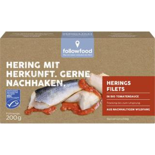 Herings Filets Tomatensauce