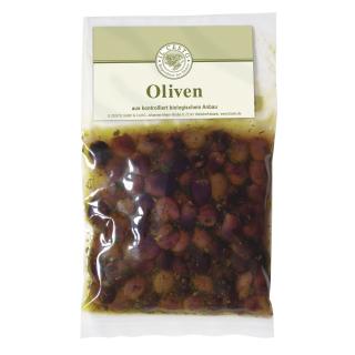 Leccino-Oliven ohne Stein, mariniert