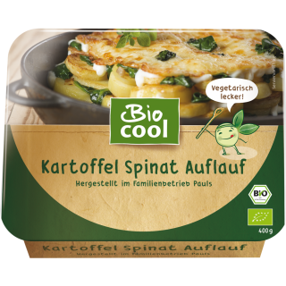 TK Kartoffel Spinat Auflauf