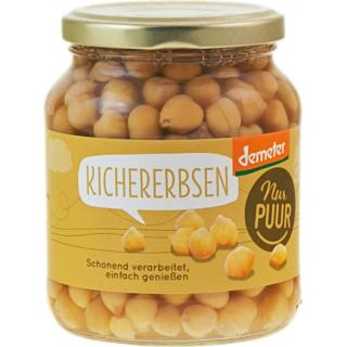 Kichererbsen, Glas Demeter