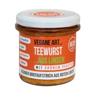 Besser als Teewurst mit grünem Pfeffer (vegan)