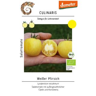 Saat Salattomate "Weißer Pfirsich"