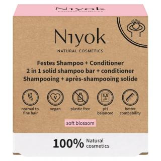 2in1 Festes Shampoo + Conditioner Soft Blossom