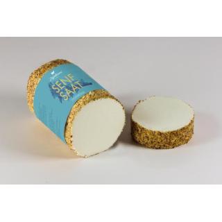 Würzige Ziegenrolle mit Senf 45% Fett i. Tr.