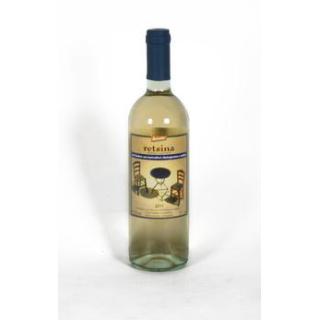 Retsina demeter, Weißwein Akratos (GR)