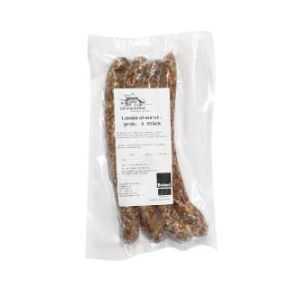 TK Lamm-Bratwurst grob vom Rauhwolligen Pommerschen Landschaf
