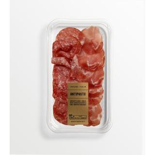 Italienische Vorspeise (Salami und Schinken)
