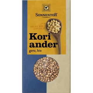 Koriander, ganz