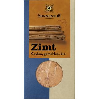 Zimt, gemahlen aus Ceylon