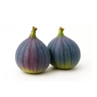 Feigen, blau/grün frisch