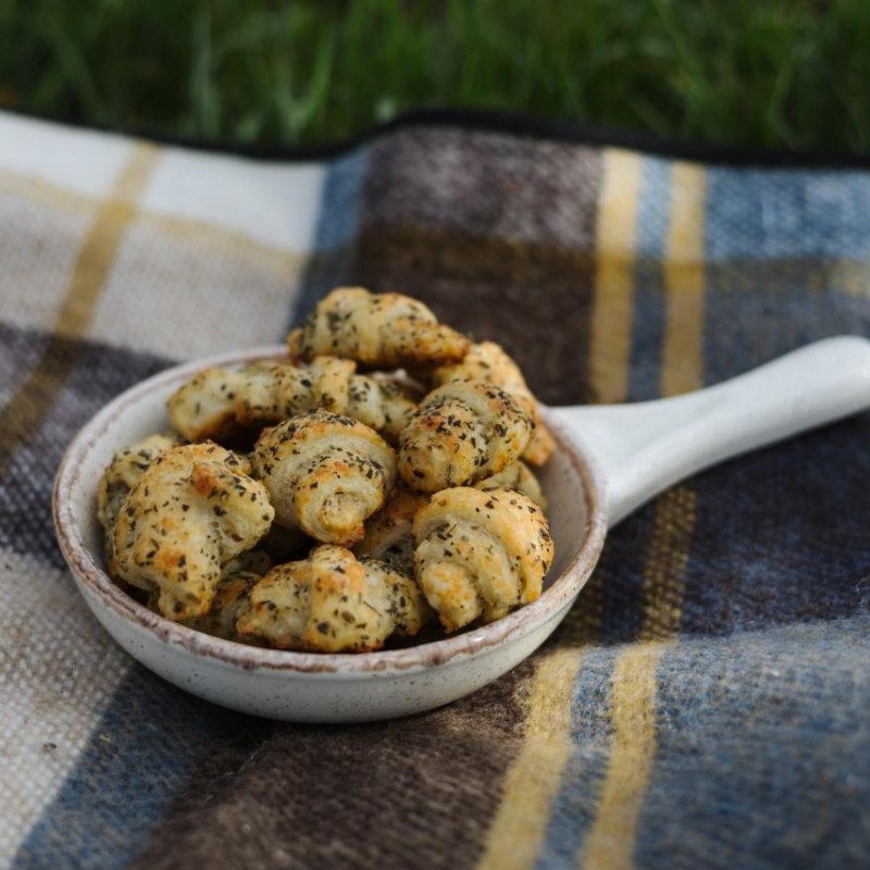 Dinkel-Mini-Käsehörnchen