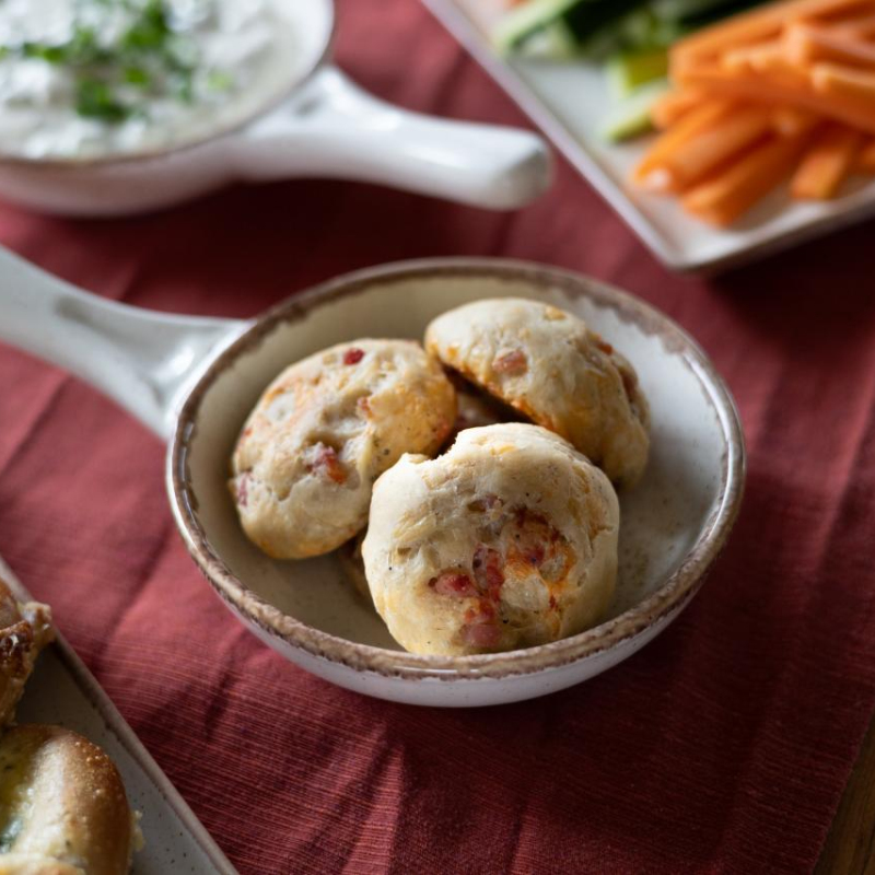 Schnelle Pizza-Bällchen