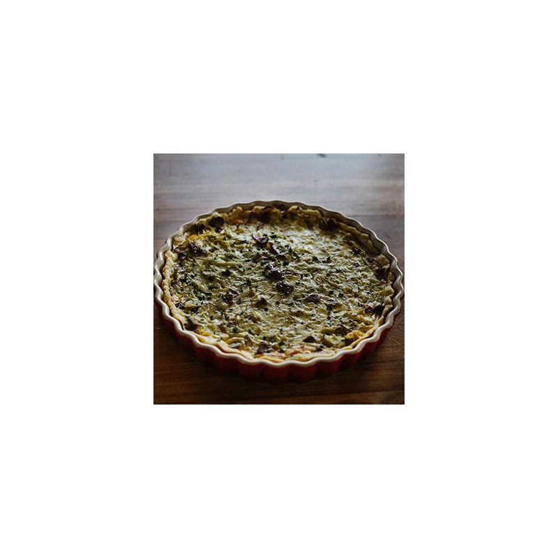 Spitzkohl-Quiche