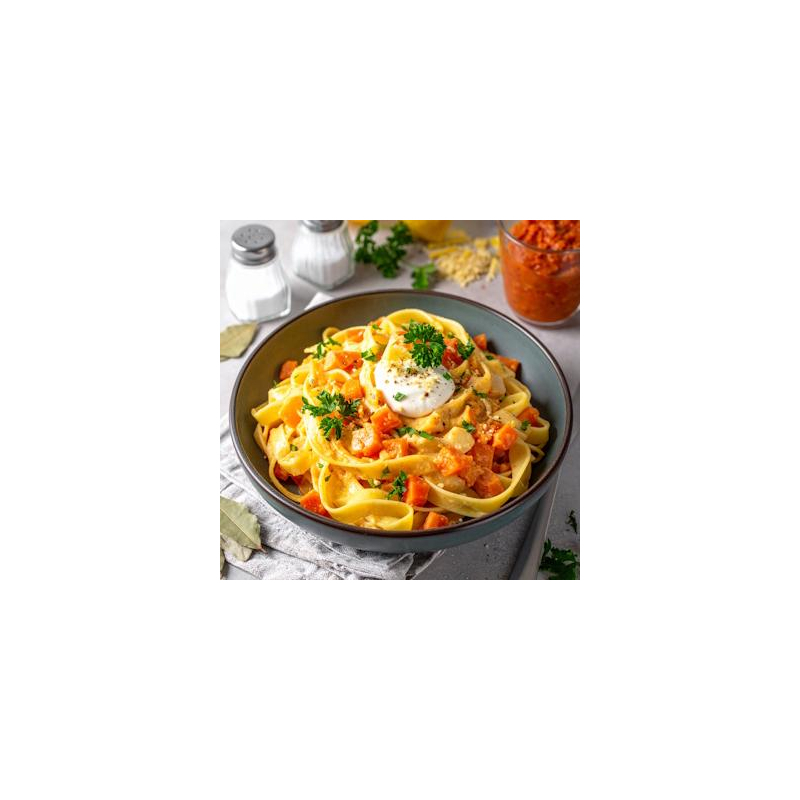 Tagliatelle mit Wurzelgemüse