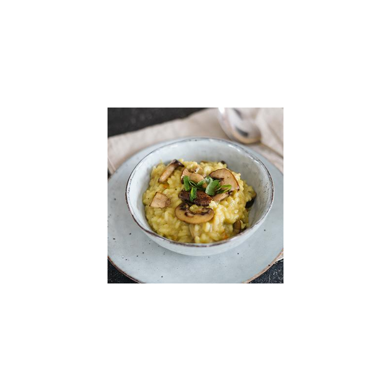 Risotto mit Steinchampignons und Kräuterseitlingen