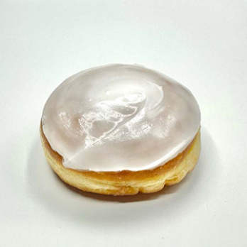 Berliner mit Guss Erdbeere (2 Stück)