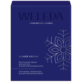 Geschenkset Blauer Enzian & Edelweiss