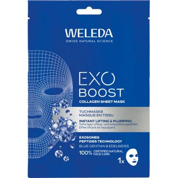 Exo Tuchmaske Blauer Enzian