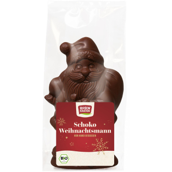 Zartbitter Schoko Weihnachtsmann