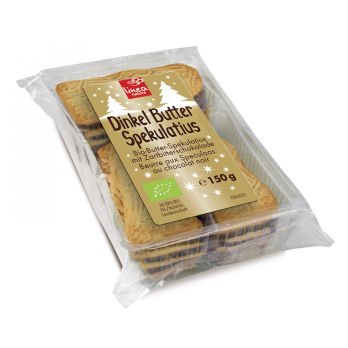 Dinkel Butter Spekulatius schokoliert