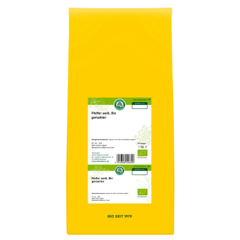 Pfeffer weiß gemahlen (Großgebinde)