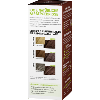 Pflanzen Haarfarbe Pulver 02 Schokobraun