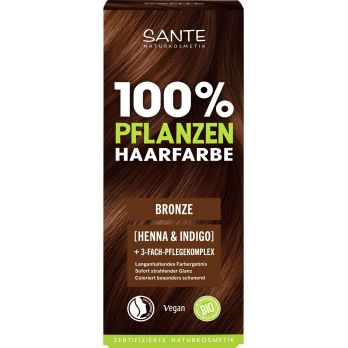 Pflanzen Haarfarbe Pulver 03 Bronze