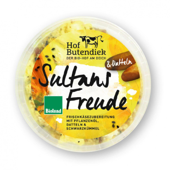 Frischkäse "Sultans Freude mit Datteln"