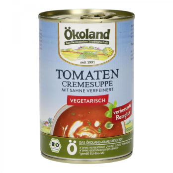 Tomaten Cremesuppe, vegetarisch
