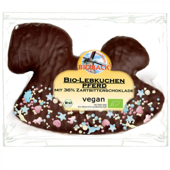 Lebkuchen Pferde Zartbitter mit Streuseln