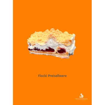 Flocki Preiselbeere (4 Stück)