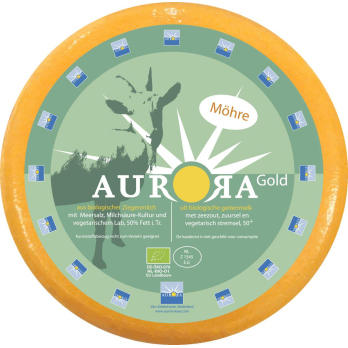 Ziegengouda Möhre 50% Fett i. Tr.
