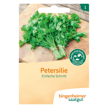 Saat Petersilie, glatt (einfache Schnitt)