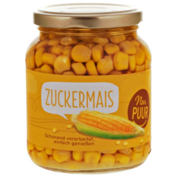 Zuckermais, Glas