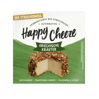 Veganer Käse aus Cashew, griechische Kräuter