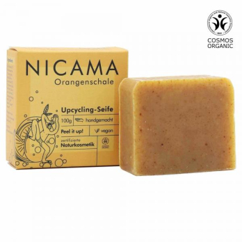 Upcycling Peelingseife Orangenschale